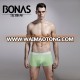 Bonas top selling superior quality comfortable men seamless boxer briefs unisex underwear