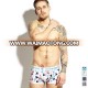 Colorful Mess Triangle Pattern Mens Boxer Briefs Fresh Bright Colors Printed Couples Matching Underwear