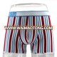 wholesale U shape men cotton underwear boxer with stripes