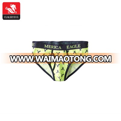 Custom design low waist breathable boxer brief men stretch briefs underwear