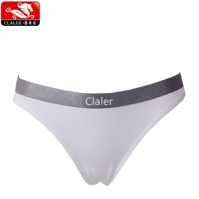 Wholesale Low Rise White Bikini Underwear Organic Cotton Underwear Men Brief